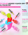 Saviland colours of gel nail polish
