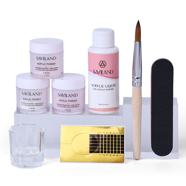 Acrylic Nail Starter Kit for Home Practice &amp; DIY