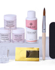 Acrylic Nail Starter Kit for Home Practice & DIY
