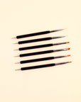 6PCS Double-End Nail Art Brush Set for Precision Designs