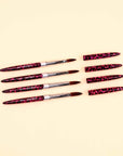 4PCS Acrylic Nail Brush Size 8/10/12/14