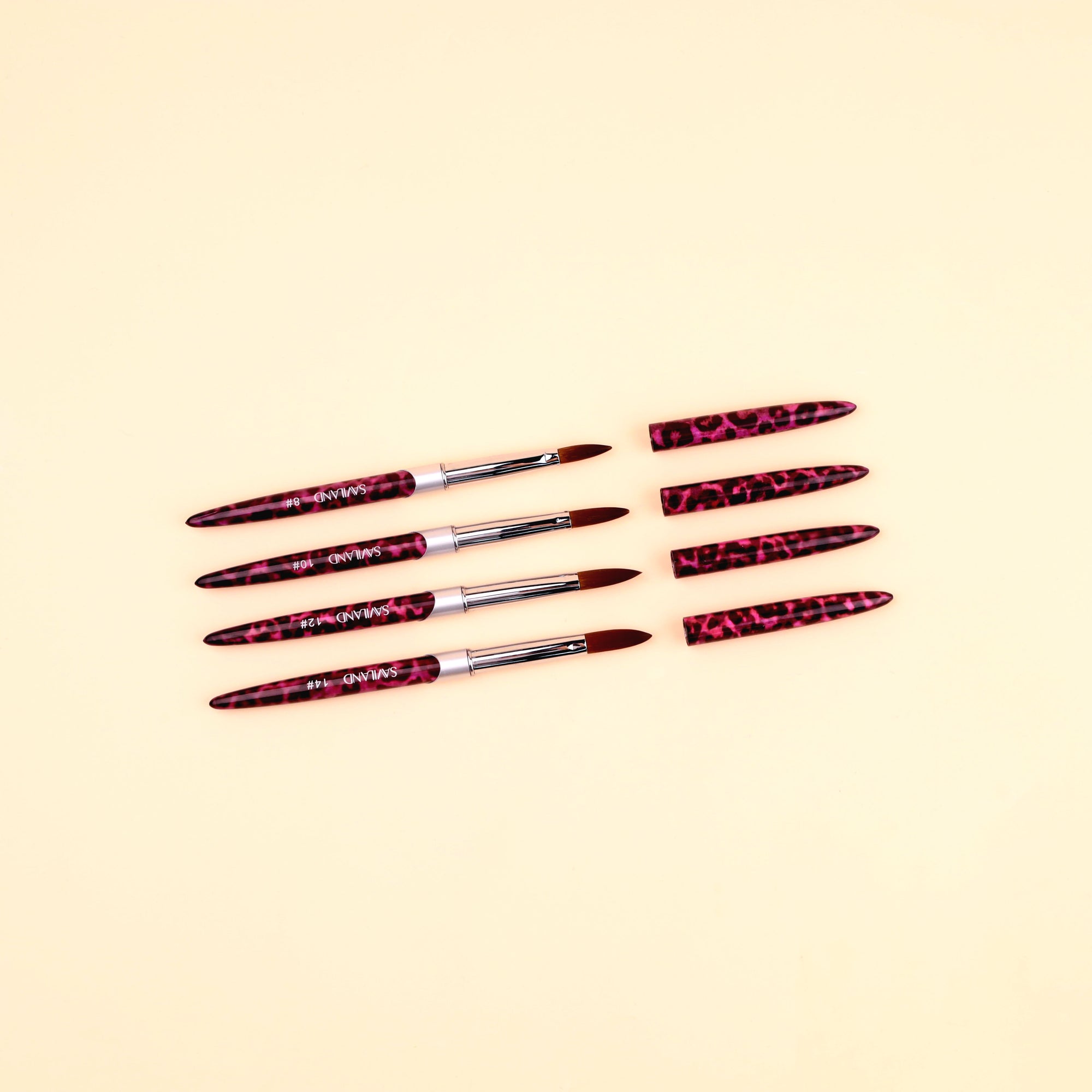 4PCS Kolinsky Acrylic Nail Brush Set for Professionals (Ships to US Only)