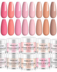 Saviland 10 colors acrylic powder set for beginners
