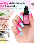 Saviland Airbrush Gel Nail Polish Set