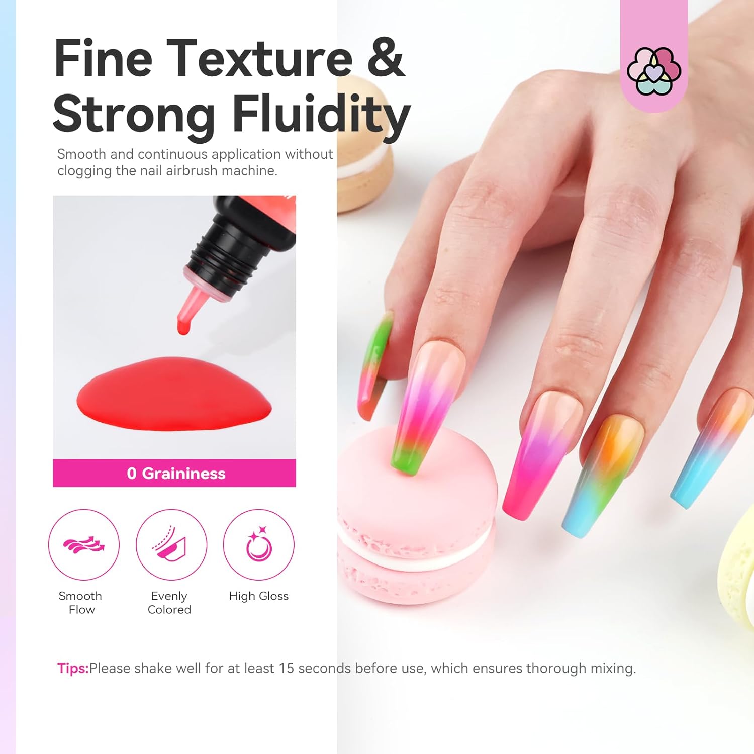 Saviland Airbrush Gel Polish