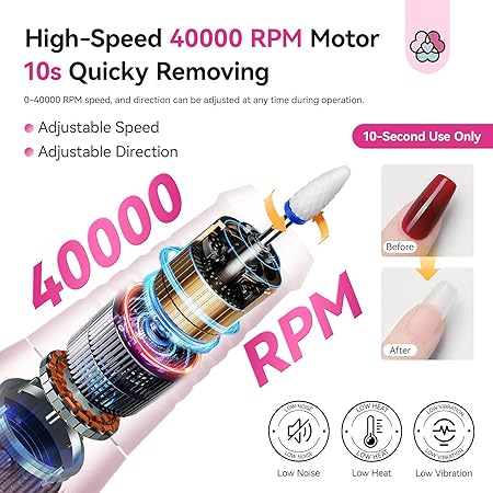 Saviland Diamond Nail Drill