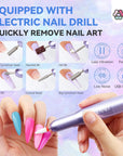 Saviland Mermaid Dip Nails