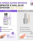 Saviland Nail Glue Remover for Press on Nails