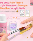 Saviland Professional Acrylic Nail kit-4