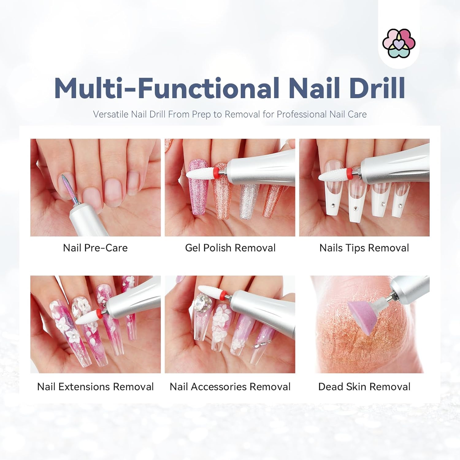 Rhinestone Nail Drill 35000RPM | SAVILAND