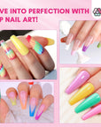 Saviland beautiful dpping powder nails