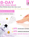 long wear nail glue