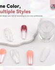 White Pearl Chrome Nail Powder6