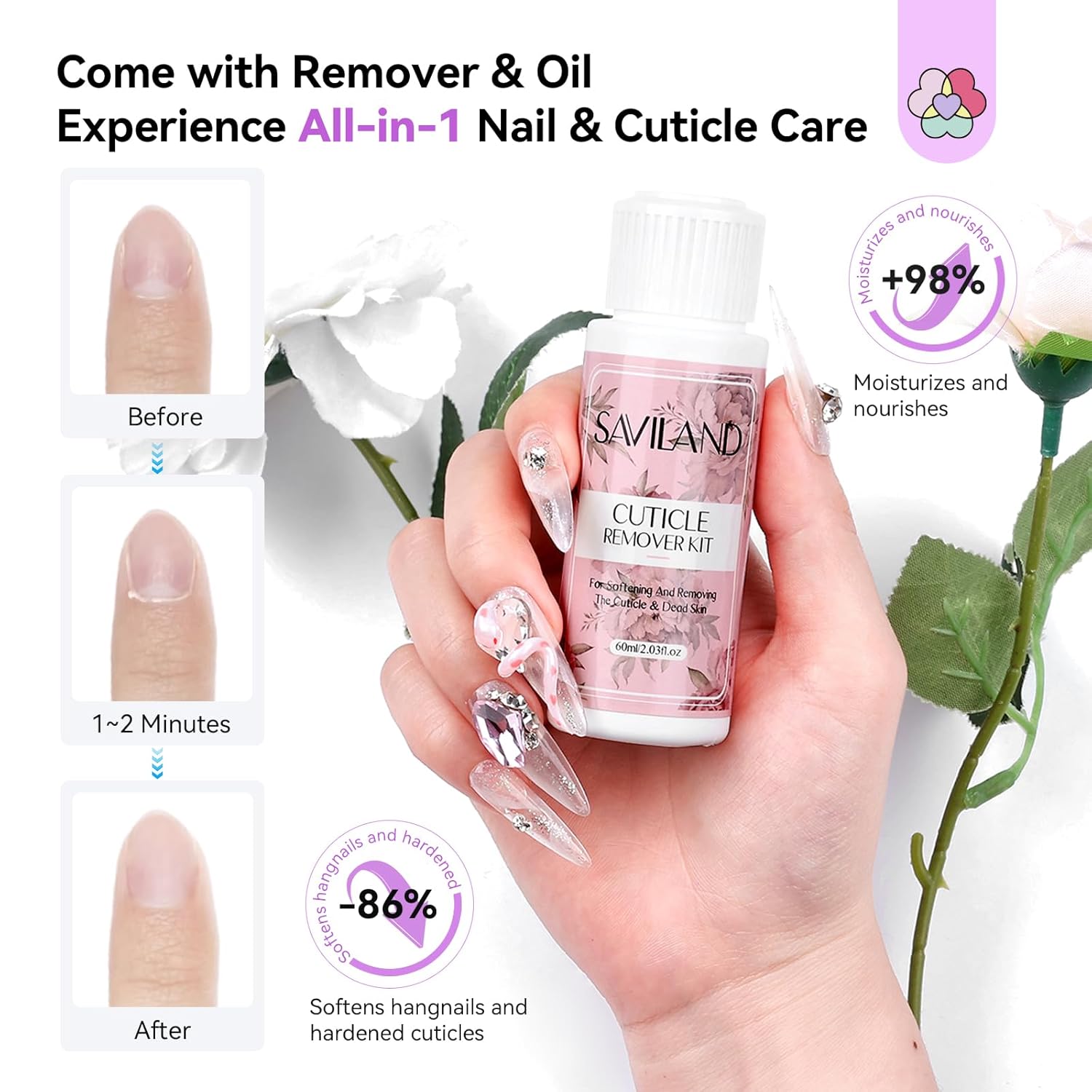 Acrylic Nail Kit with Lamp, Drill &amp; Monomer for Beginners (Ships to US Only)