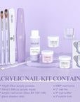 Saviland the best acrylic nail kit