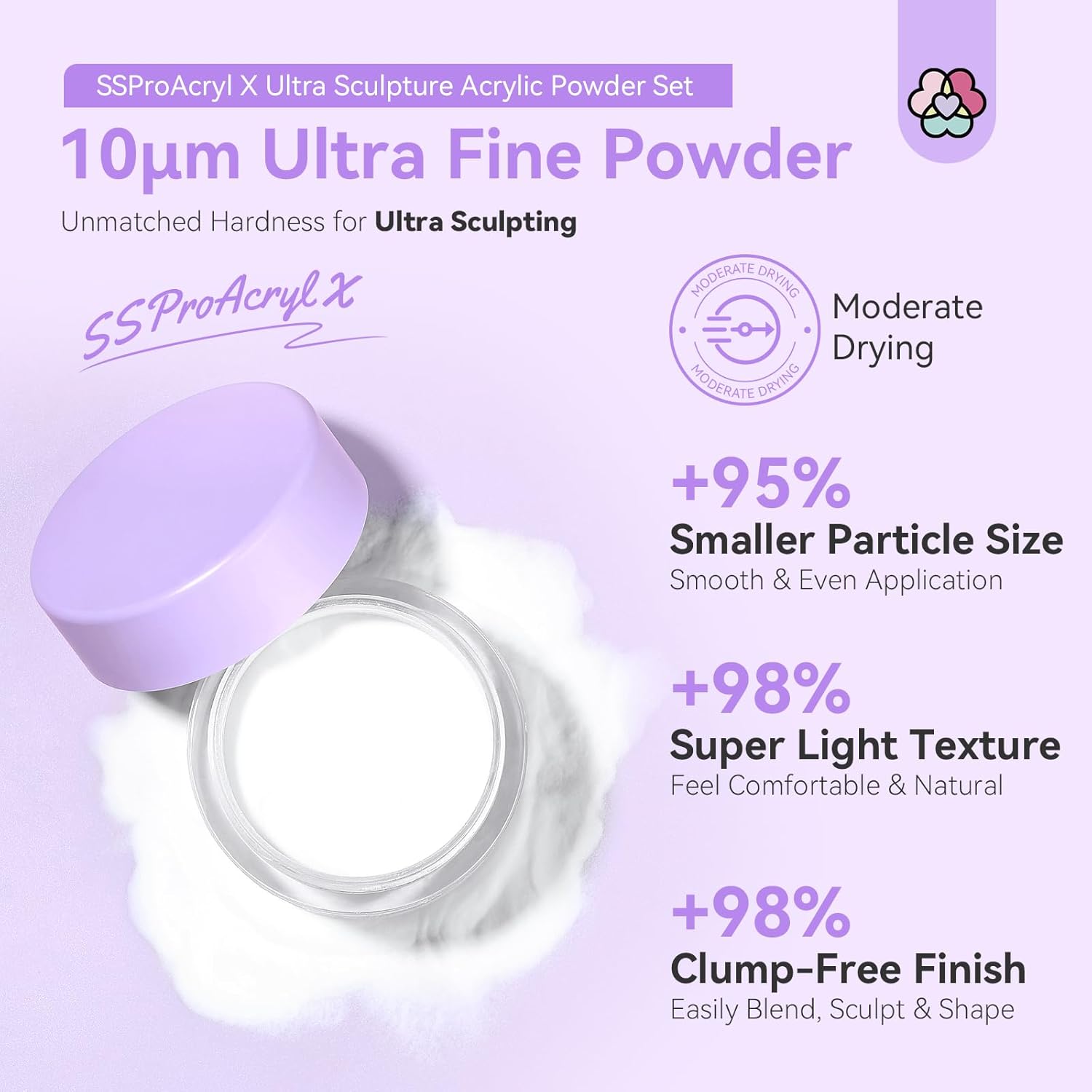 SSProAcryl X? clear acrylic powder-30g-07