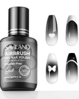 Saviland black airbrush gel polish