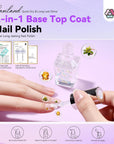 2 in 1 base and top coat nail polish