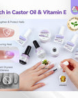 saviland builder gel rich in castor oil