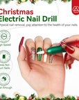 christmas electric nail drill for acrylic nails
