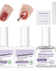 Gel Polish Remover Kit with Nail Strengthener