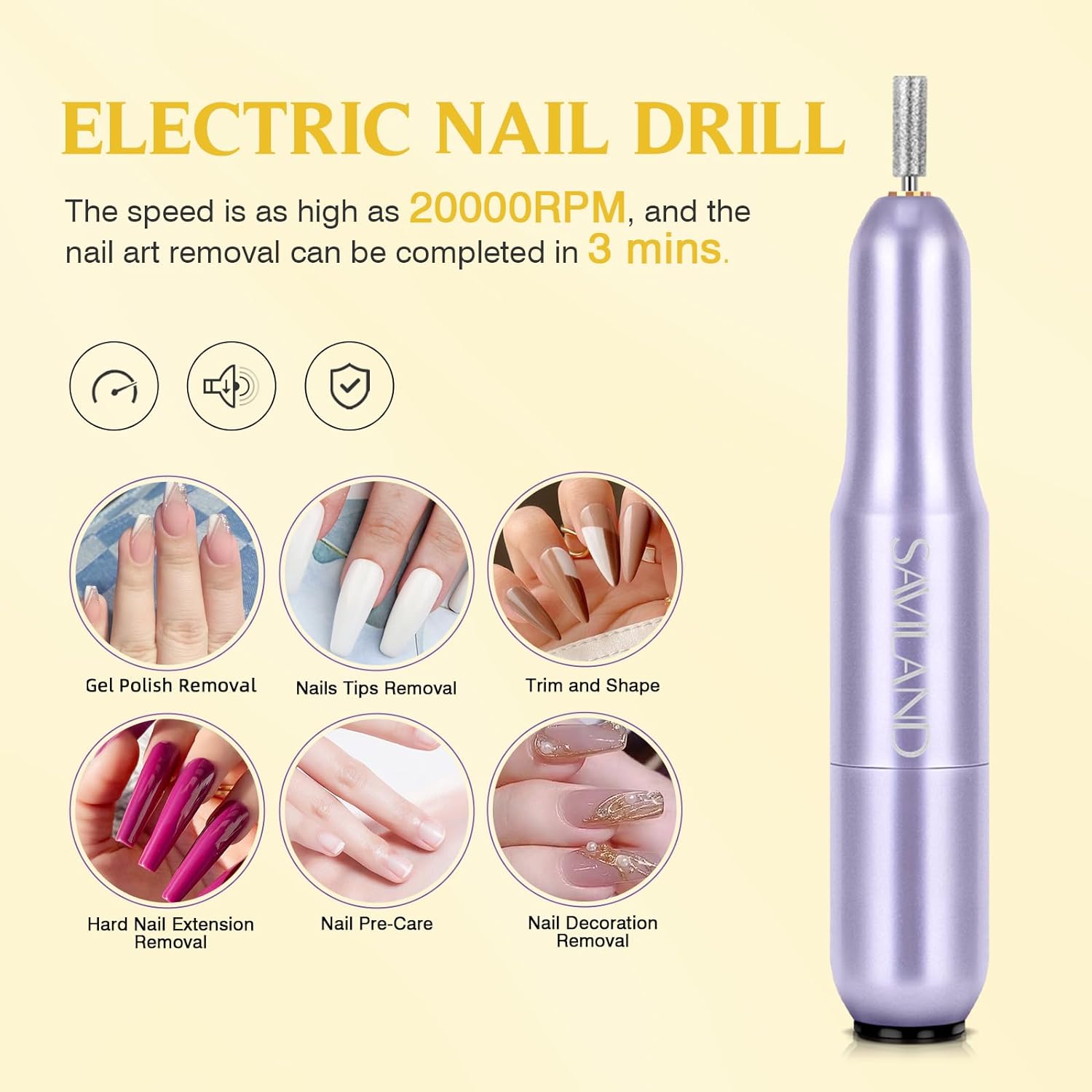 professional gel nail kit with nail drill-20000rpm
