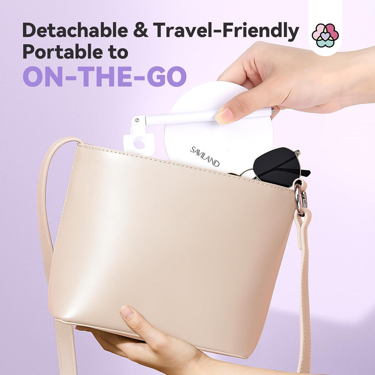 foldable hands free nail lamp