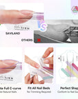Saviland reusable nail forms
