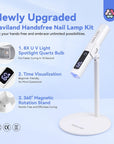 Rechargeable UV Nail Lamp with Magnetic Stand (Ships to US Only)