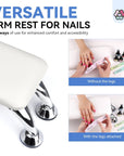 versatle arm rest for nail techs
