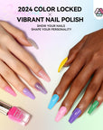 quick dry long lasting nail polish set