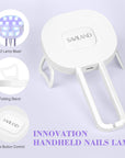 gel nail kit with mini nail lamp