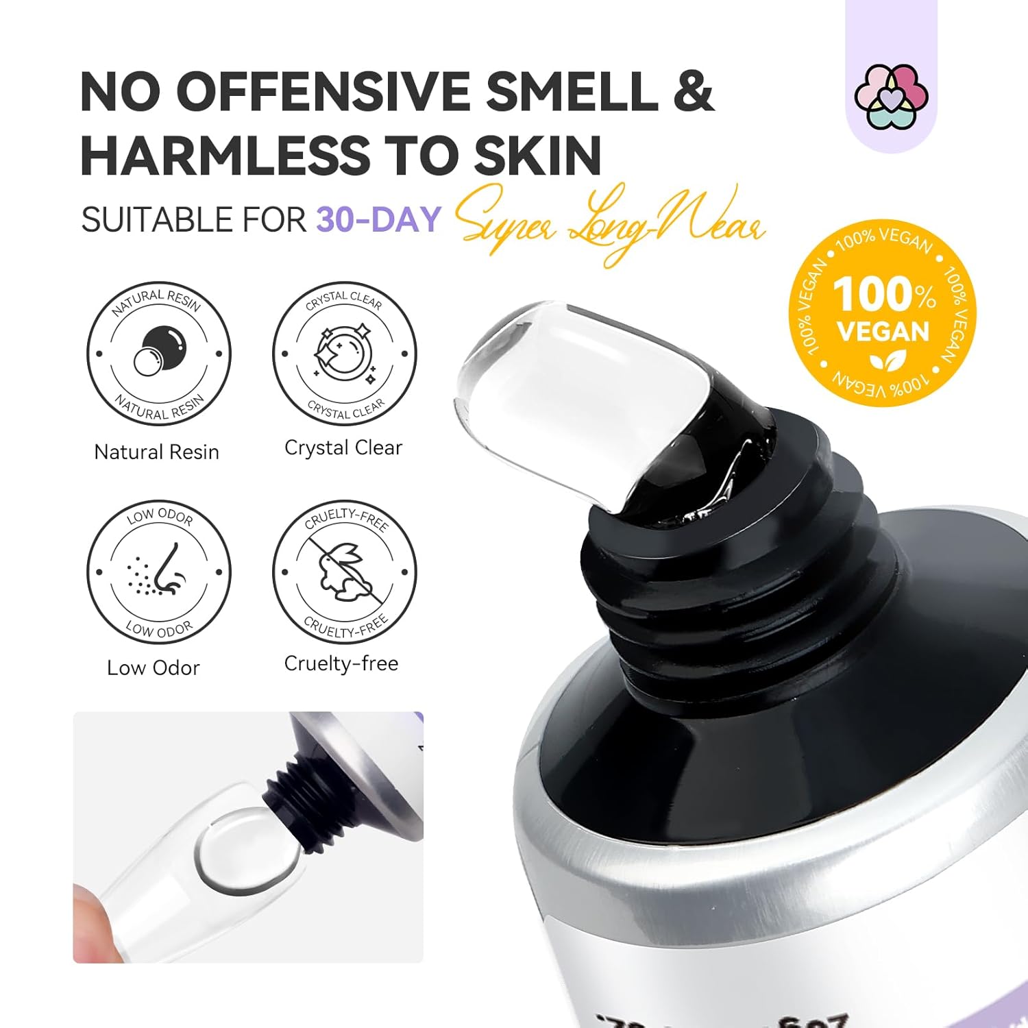 no offensive smell &amp; harmless to skin