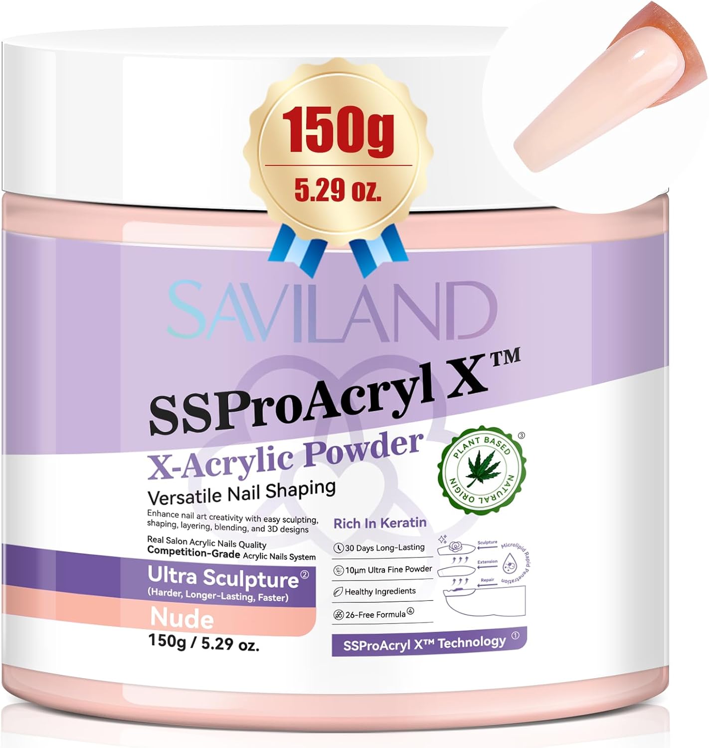 SSProAcryl X? Nude Acrylic Powder 5.29oz/150g