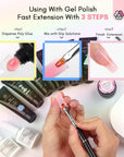 Saviland poly nail gel extension kit