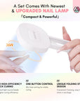 poly gel nail kit with uv light