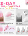 why choose Saviland Medium Almond Ombre French Tip Press On Nails