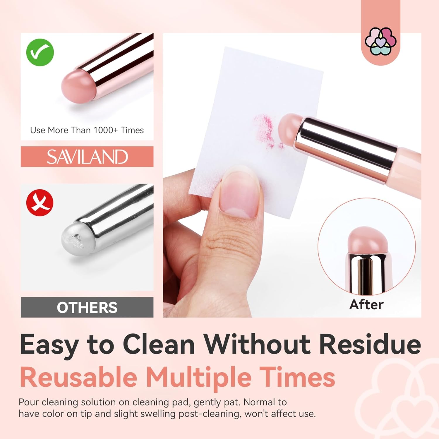 easy to clean silicone nail brush
