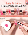 nail art silicone brush