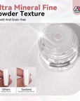 ultra mineral fine powder texture