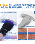 Saviland uv gloves for gel nails