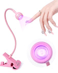 SSProLamp X Pink Gooseneck UV Nail Lamp: Fast Curing
