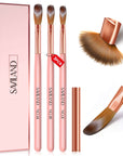 3Pcs Acrylic Nail Brush Set - Size 8/10/14