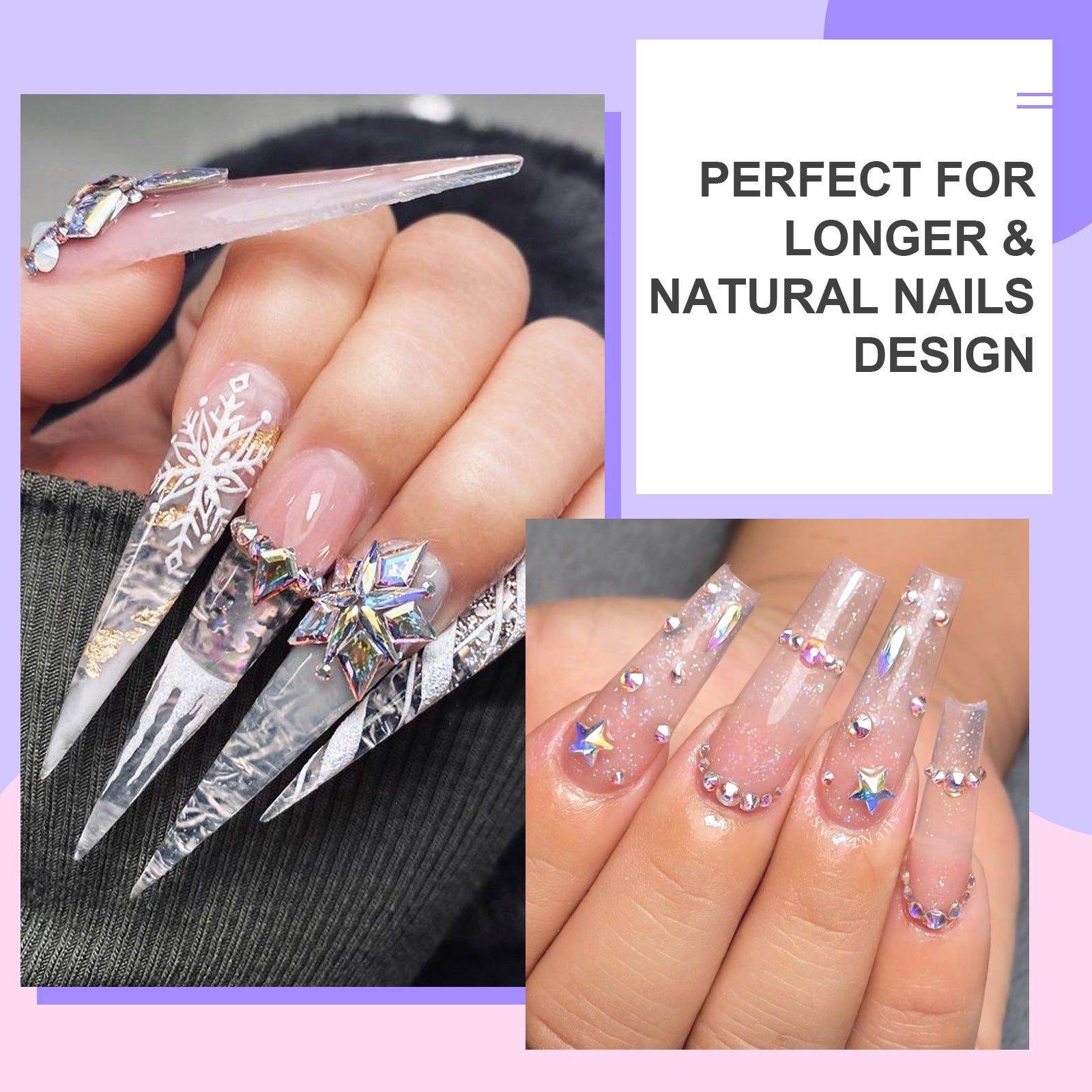 Clear 5-in-1 Builder Gel for Nail Repair &amp; Extensions