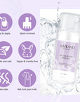 Complete Gel Nail Remover Kit with 500 Cotton Pads (Ships to US Only)