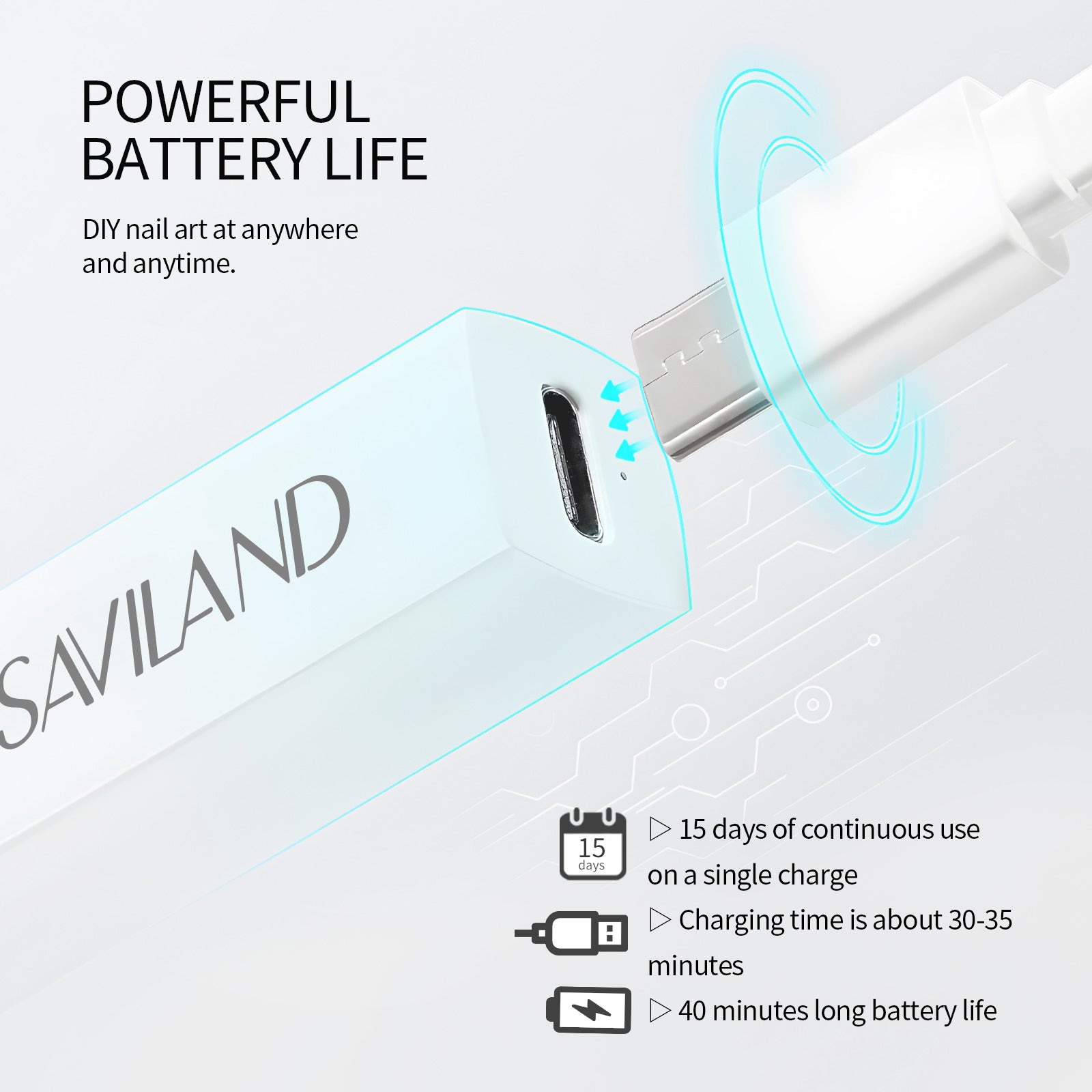 Portable UV Nail Lamp for Fast Gel Nail Curing Anywhere (Ships to US Only)