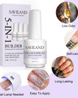 Clear 5-in-1 Builder Gel for Nail Repair & Extensions