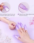 Complete Gel Nail Remover Kit with 500 Cotton Pads (Ships to US Only)